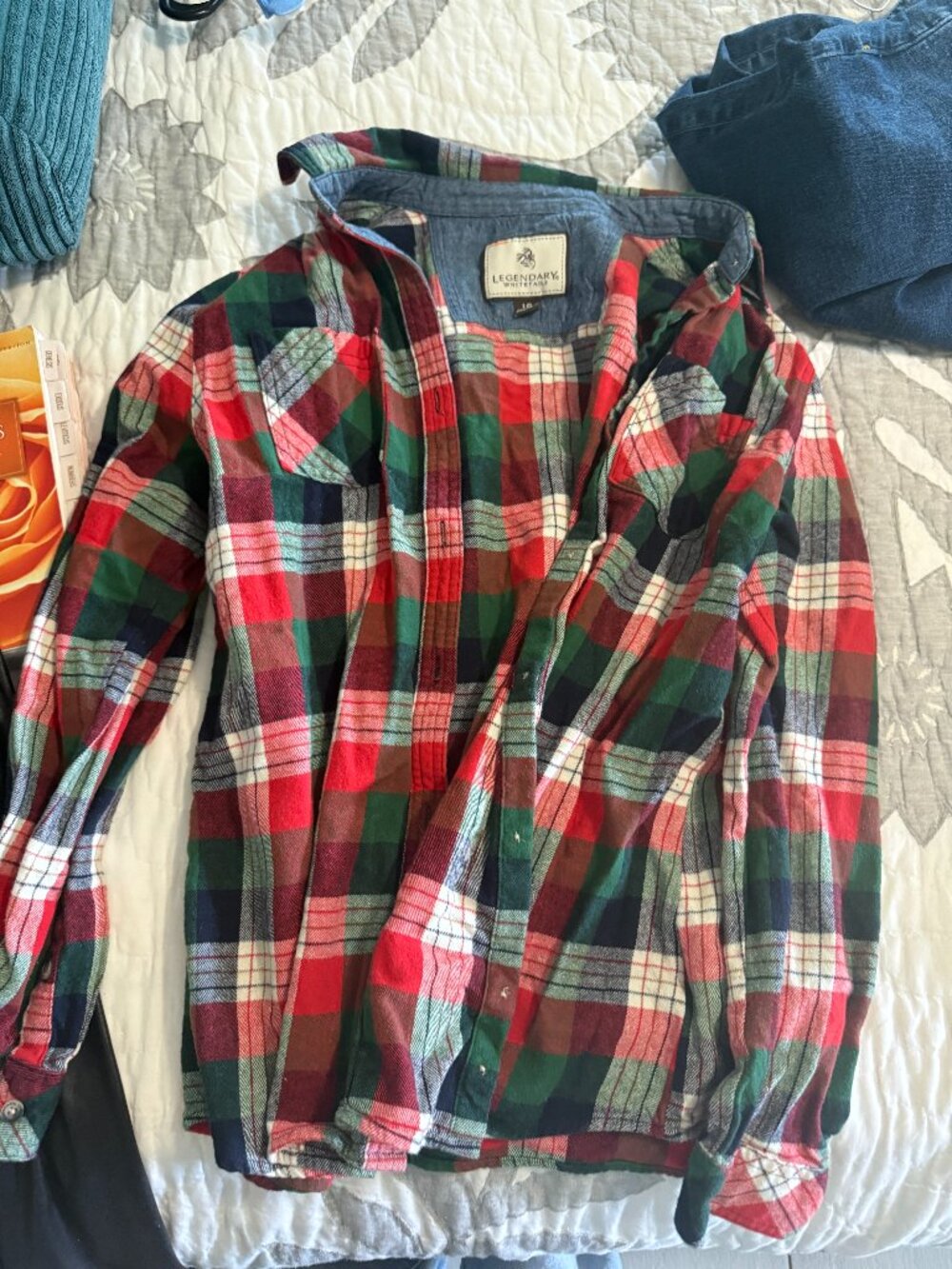 Legendary White Tail Plaid Shirt's